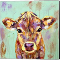 Celadon Cow Fine Art Print