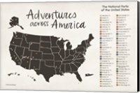 Adventures Across America Fine Art Print