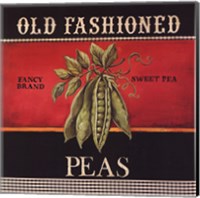 Old Fashioned Peas Fine Art Print