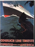 Cosulich Line Trieste Fine Art Print