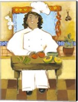Jolly Mexican Chef Fine Art Print