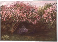 Resting under the Lilacs Fine Art Print