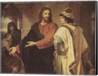 Christ and the Rich Young Ruler Fine Art Print