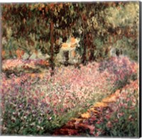 The Artist's Garden at Giverny, c.1900 (detail) Fine Art Print