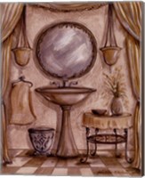 Charming Bathroom IV Fine Art Print