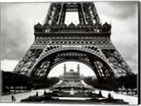 La Tour Eiffel Et Le Vieux Trocadero Fine Art Print