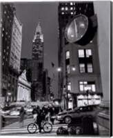 Chrysler Clock, Madison Avenue Fine Art Print