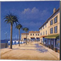 Seaside Promenade II Fine Art Print