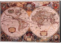 Map - Geographica Fine Art Print