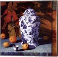 Composition with Asian Pears (Contemporary Still-Life #25) Fine Art Print