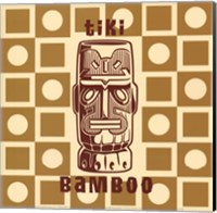 Tiki Bamboo Fine Art Print