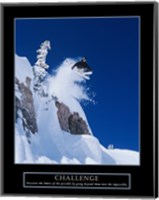 Challenge - Skier Fine Art Print