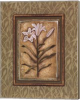 Peaceful Flowers II - Mini Fine Art Print