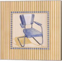 Retro Patio Chair III Fine Art Print