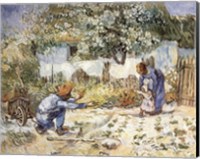 First Steps (after Millet), c.1890 Fine Art Print