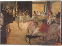 Ballet School, c. 1874 Fine Art Print