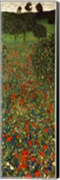 Field of Poppies, c.1907 (detail) - vertical Fine Art Print