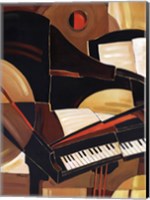 Abstract Piano - mini Fine Art Print
