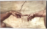 Creation of Adam (hands detail) Fine Art Print