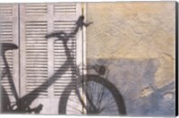Bicycle Arriving Fine Art Print