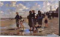 Oyster Gatherers of Cancale Fine Art Print