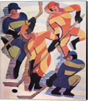 Hockey Players Fine Art Print