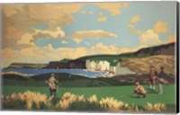 Vintage Golf - Golf In Northern Ireland Fine Art Print