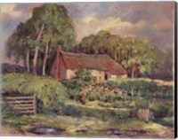 Garden Cottage Fine Art Print