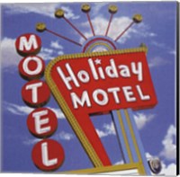 Holiday Motel Fine Art Print
