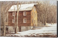 Mill in the Woods Fine Art Print