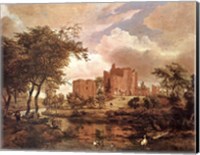 Ruins of Brederode Castle Fine Art Print