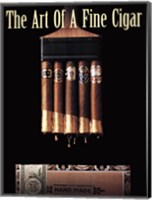Art of a Fine Cigar Fine Art Print