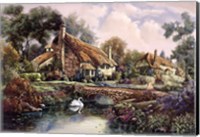 Village Of Dorset Fine Art Print