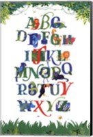 Safari Alphabet Fine Art Print