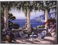 Mediterranean Terrace Fine Art Print