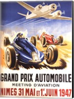 Grand Prix Automobile Nimes Fine Art Print