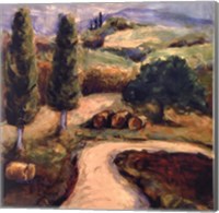 Road To Montpulciano Fine Art Print
