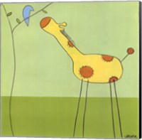 Stick-Leg Giraffe II Fine Art Print