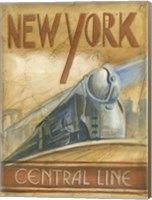 New York Central Line Fine Art Print