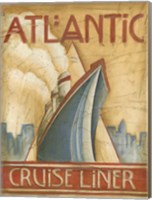 Atlantic Cruise Liner Fine Art Print