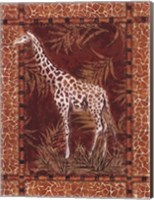 Lone Giraffe Fine Art Print