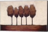 Five Trees Fine Art Print