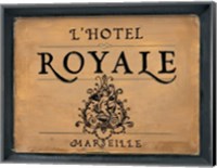 L'Hotel Royale Fine Art Print