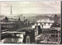 River Seine and the City of Paris Fine Art Print