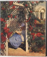 Evan Wilson - The Rose Garden Fine Art Print
