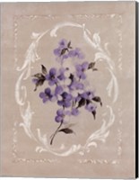 Framed Lilac I Fine Art Print