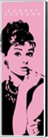 Audrey Hepburn - Cigarello Wall Poster