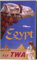 Egypt - Fly TWA Fine Art Print