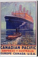 Canadian Pacific - Empress of Australia Fine Art Print