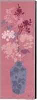 Aqua Blossom Vase Fine Art Print